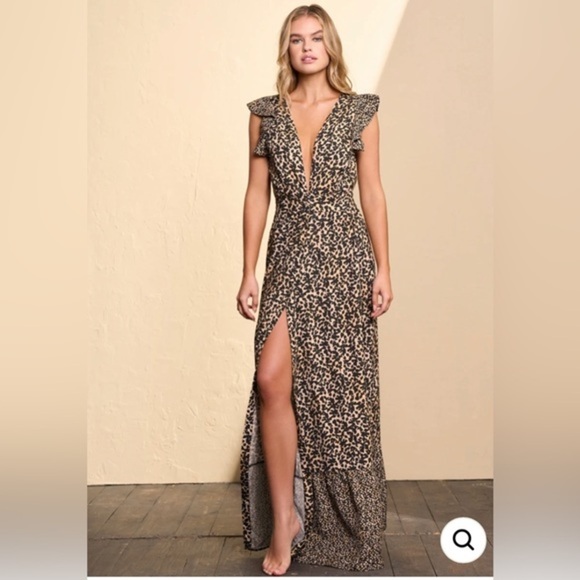 Maaji Dresses & Skirts - Maaji Jaguar Dots Gisella Long Dress sz L